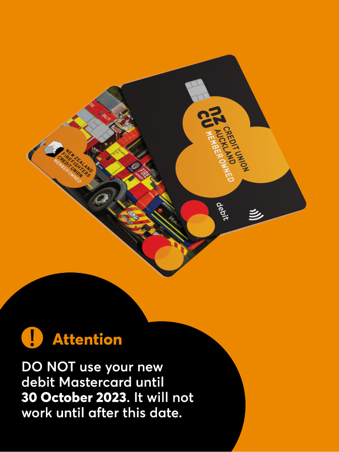 We are happy to tell you about our new Debit Mastercards